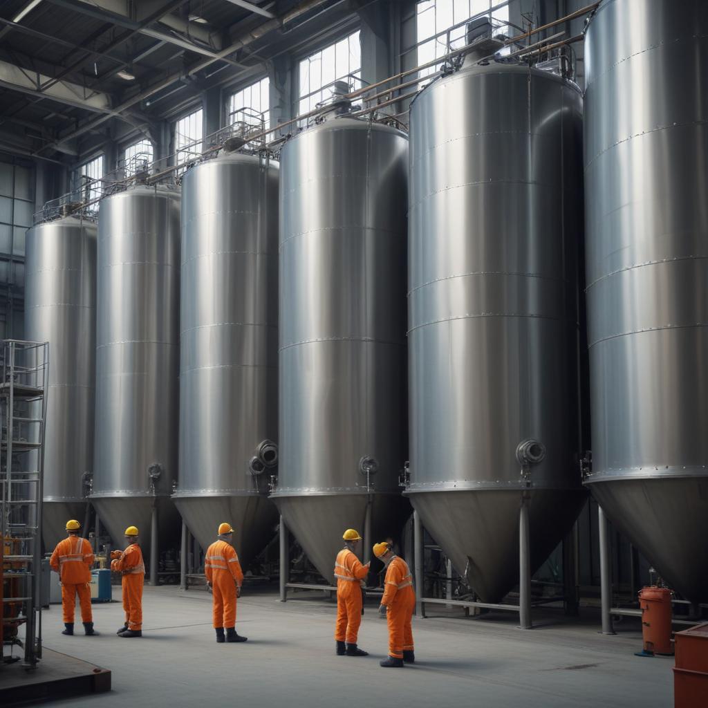 Монтаж вертикальных стальных резервуаров: требования к конструкции и контролю качества
