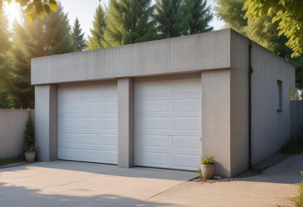 Гараж из газобетона под ключ ориентировочная стоимость от 350000 рублей