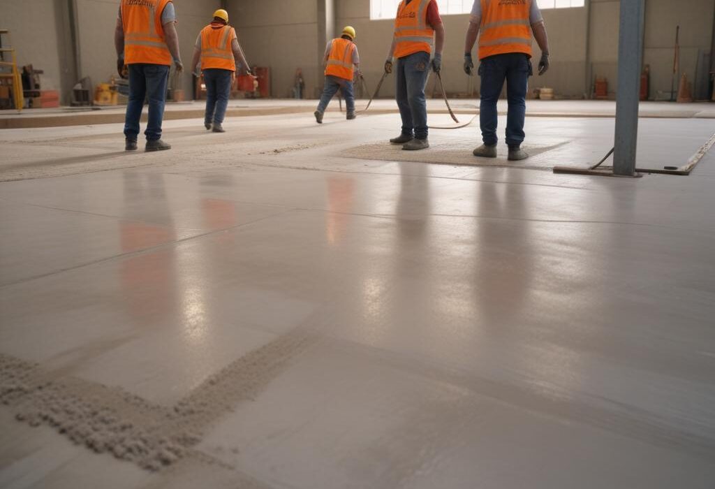 Полусухая стяжка пола: технология выполнения и требования к основанию