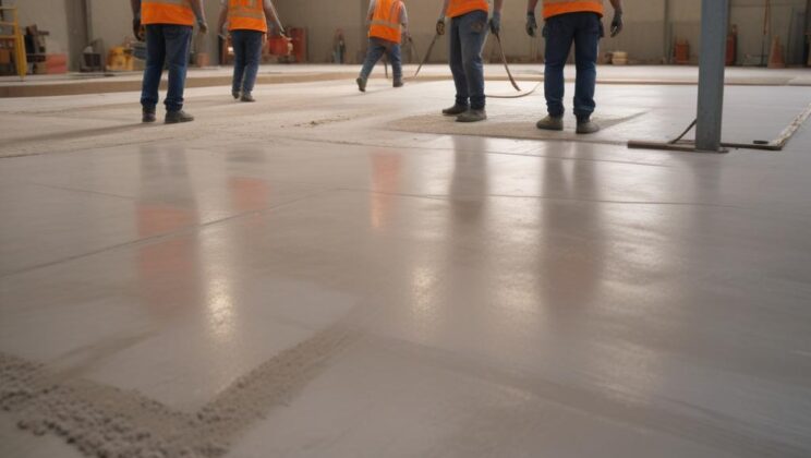Полусухая стяжка пола: технология выполнения и требования к основанию