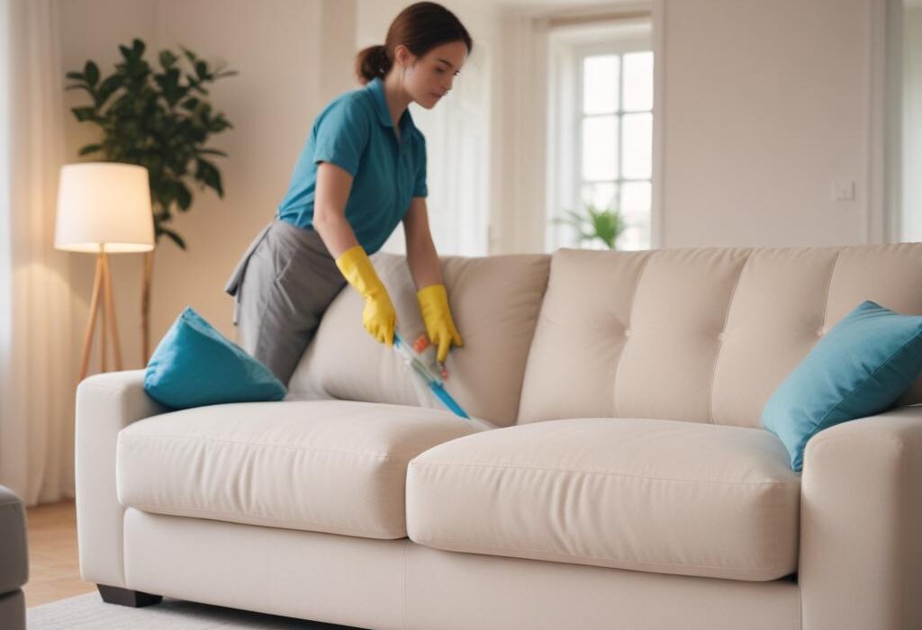 Химчистка мягкой мебели в домашних условиях