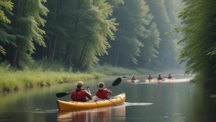 Организация сплавов на байдарках в Беларуси