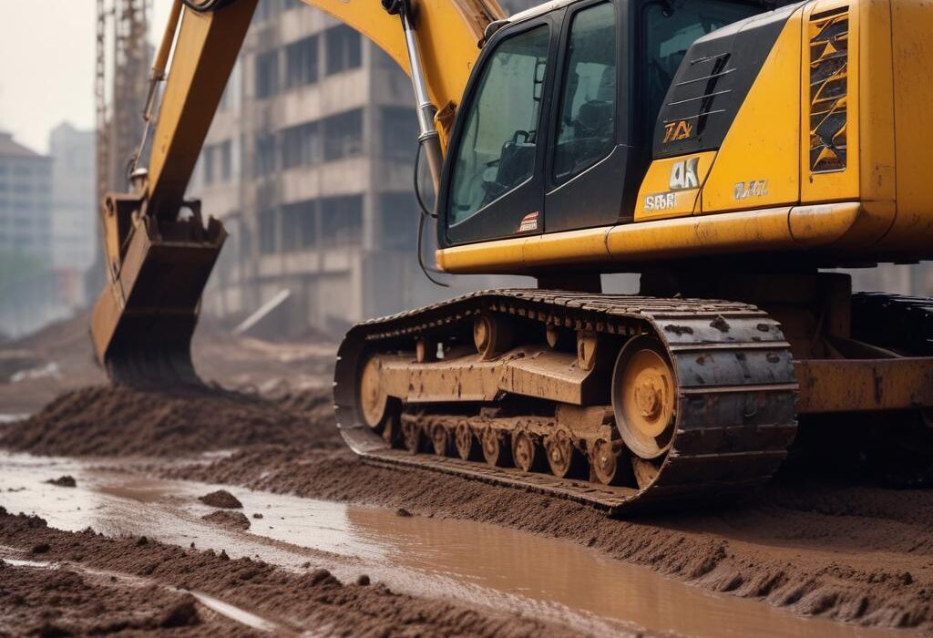 Гусеничные цепи для экскаваторов