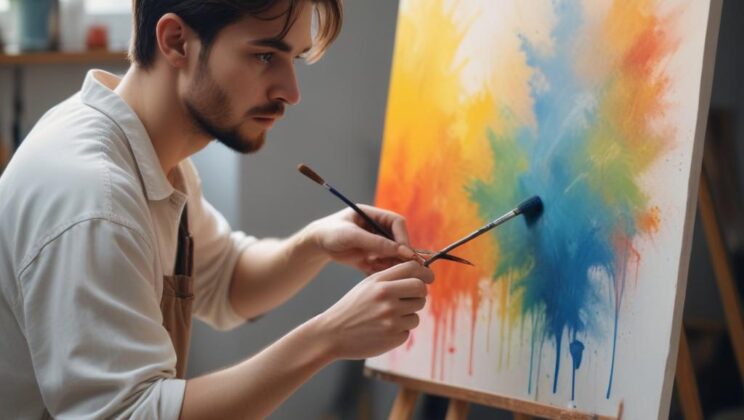 Акриловые краски: виды, свойства и применение