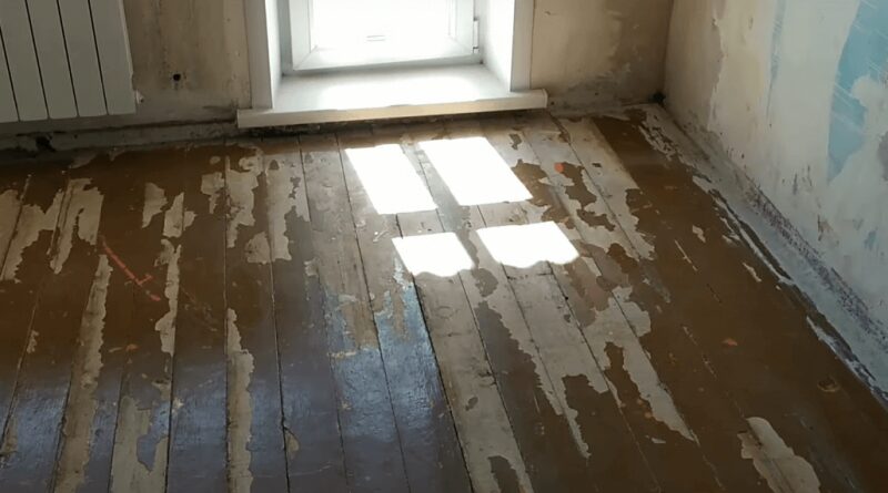 Как уложить линолеум на неровном деревянном полу крашенном |